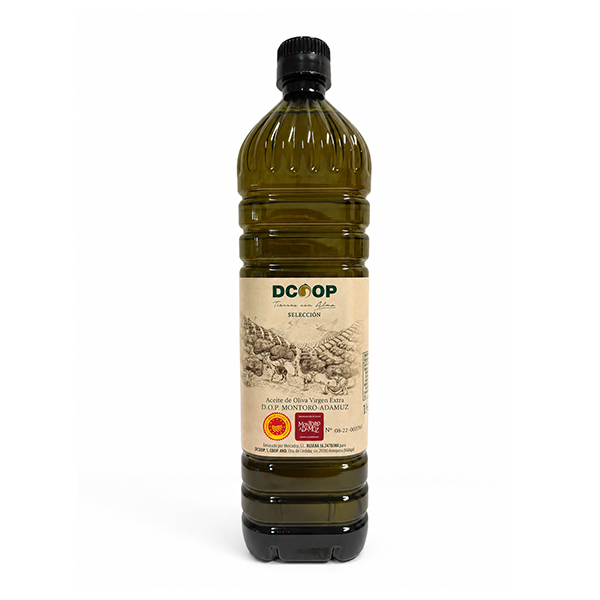 AOVE DOP Montoro-Adamuz · DCOOP Selección · Botella de 1 litro / Caja de 15 unidades